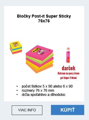 Bločky Post-it Super Sticky